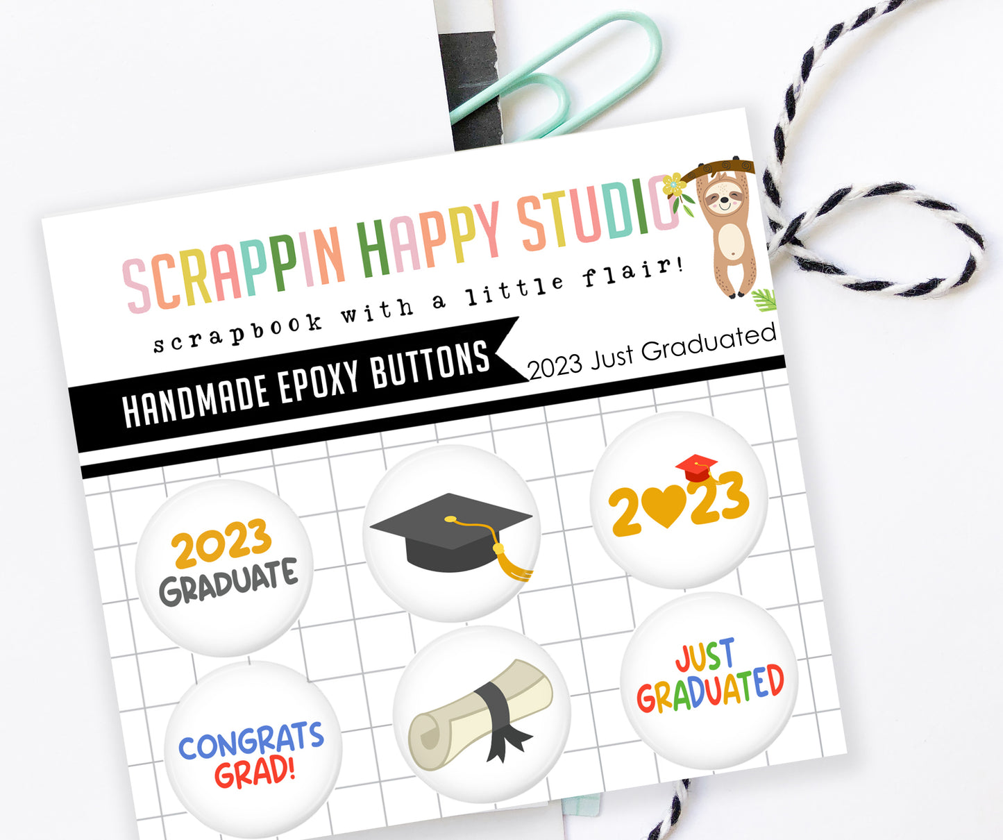 2023 Just Graduated Epoxy Flair