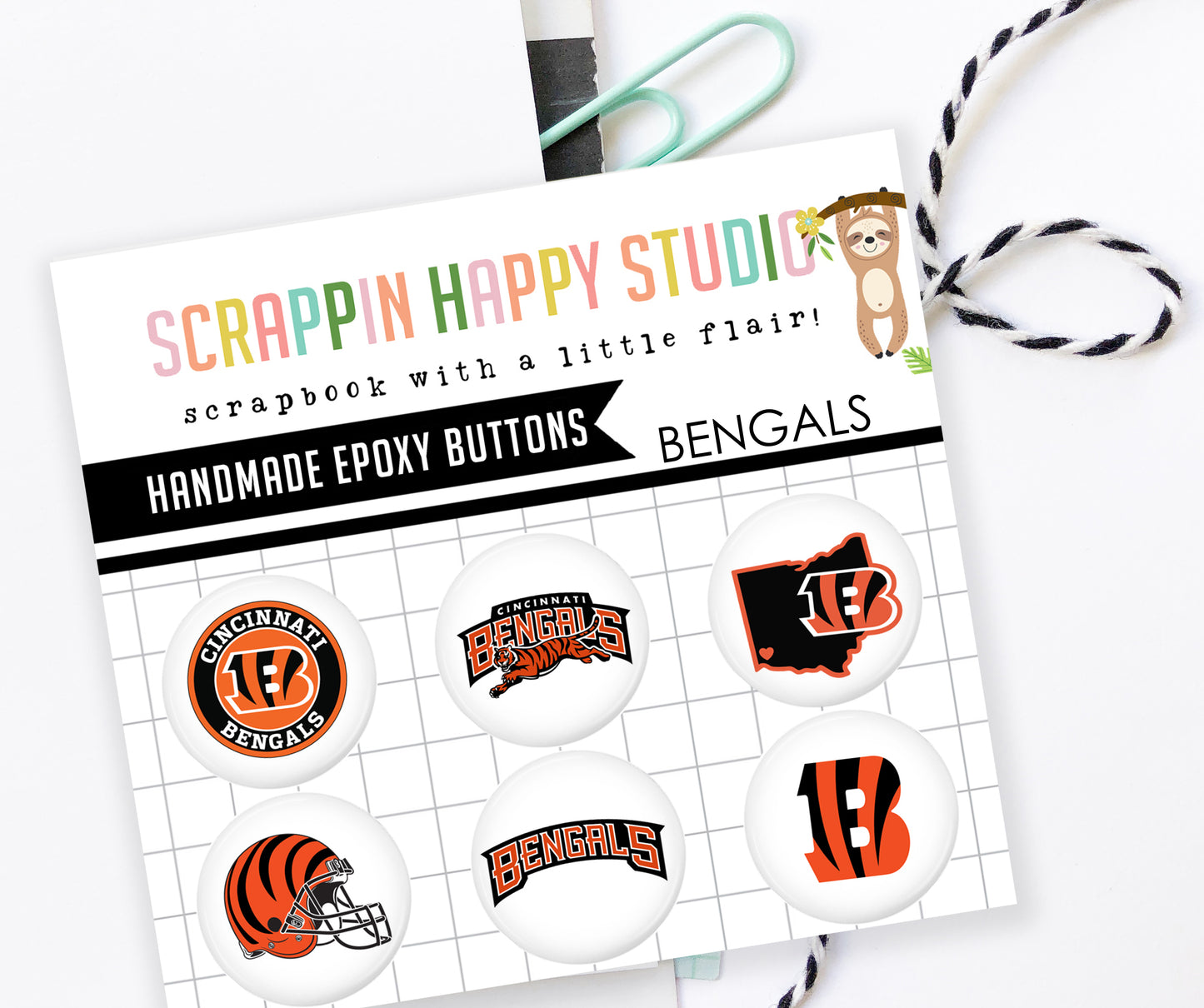 Bengals Epoxy Flair