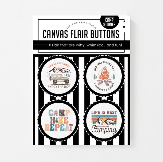 Camp Stories Canvas Flair
