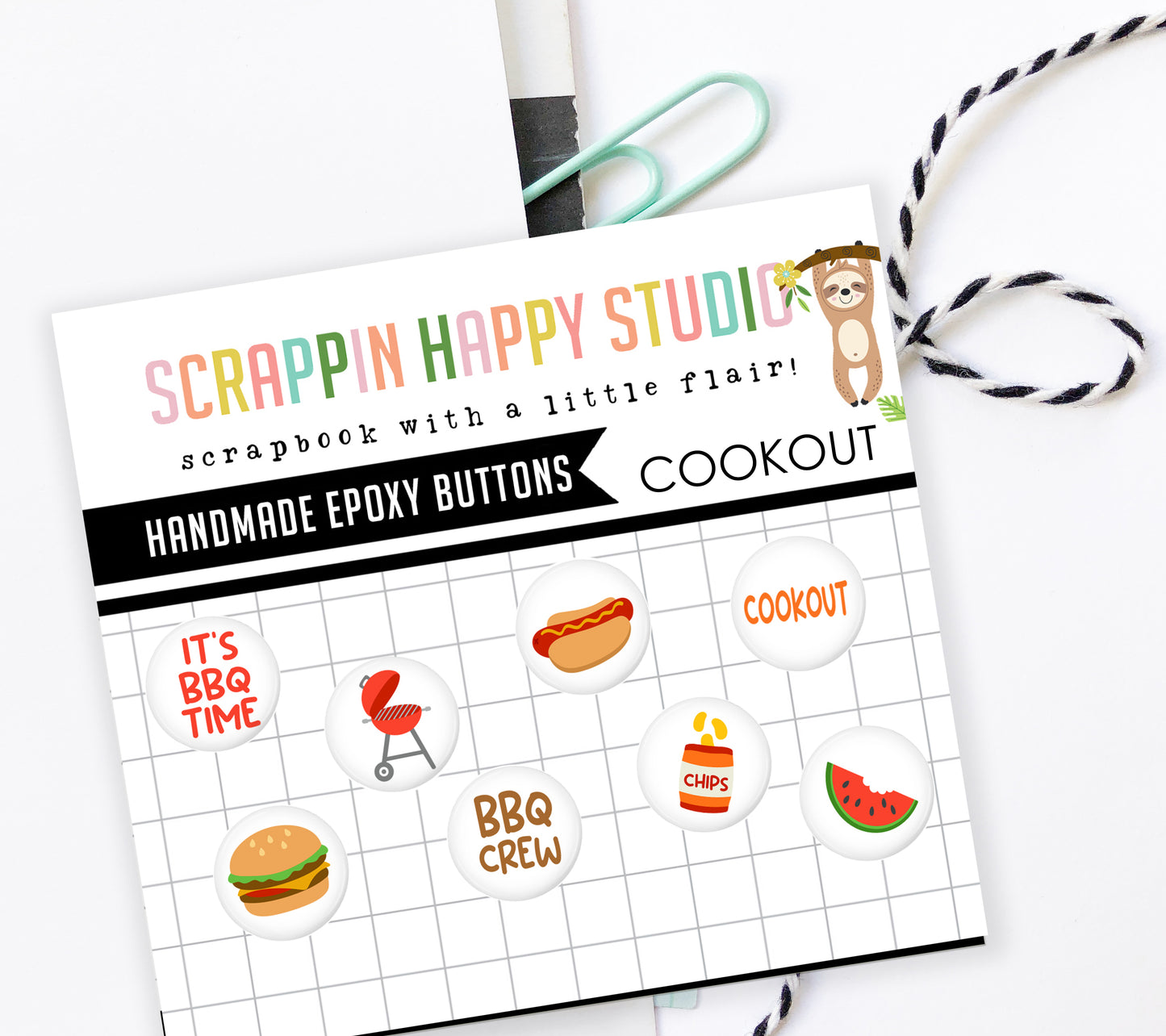 Cookout Epoxy Flair