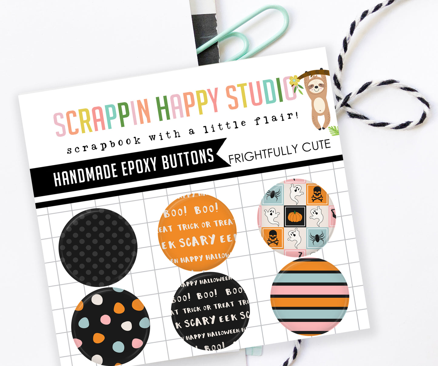 Frightfully Cute Epoxy Flair