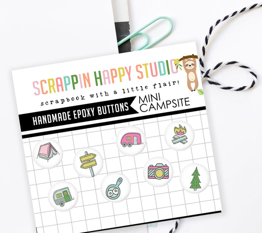 Mini Campsite Epoxy Flair