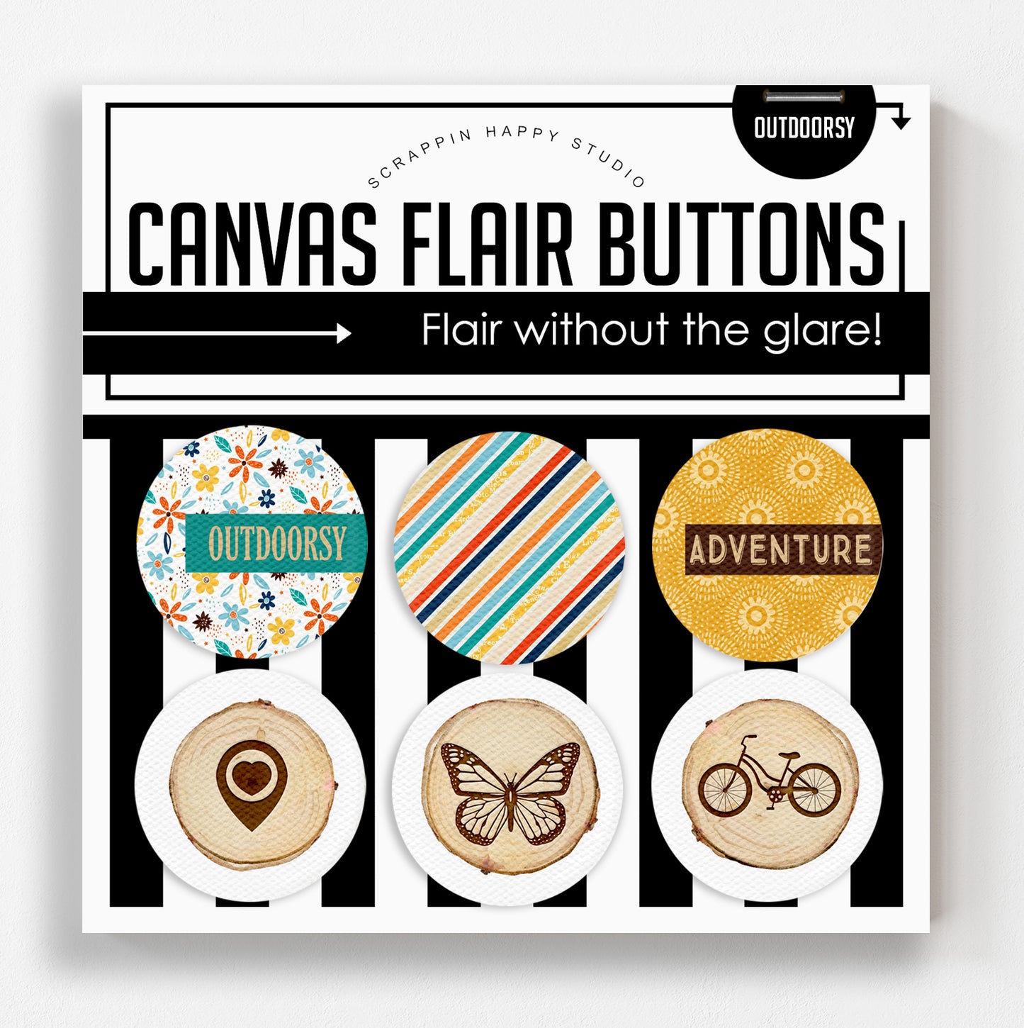 Outdoorsy Canvas Flair