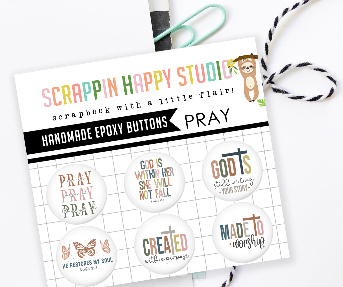 Pray Flair Buttons