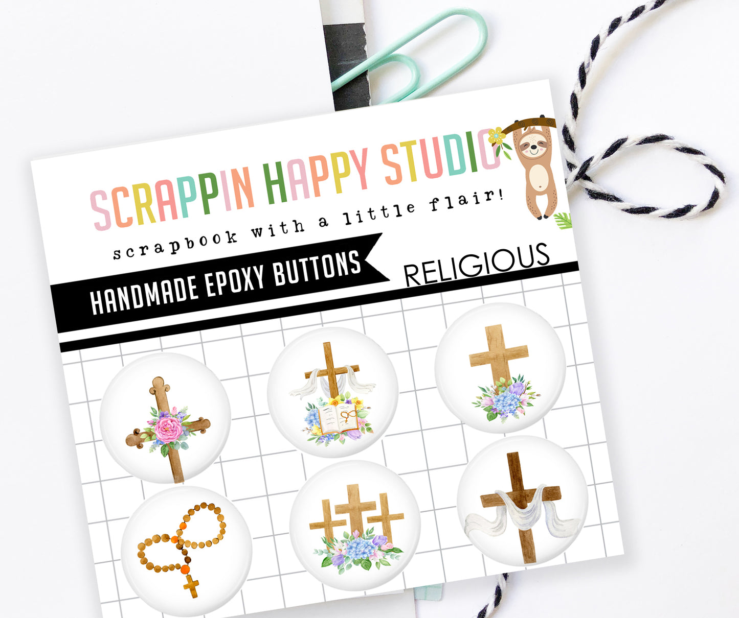 Religious Epoxy Flair
