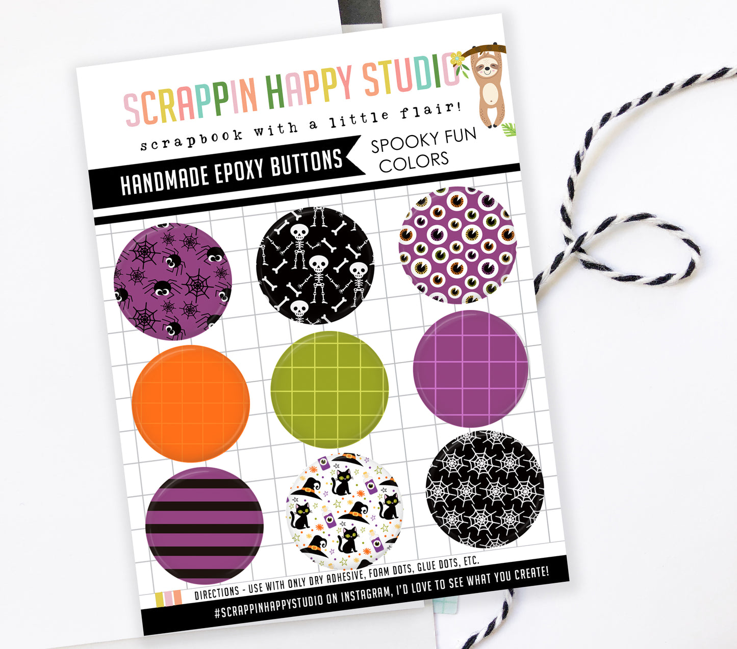 Spooky Fun Colors Epoxy Flair