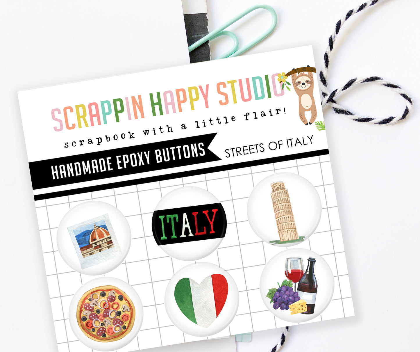 Streets Of Italy Epoxy Flair