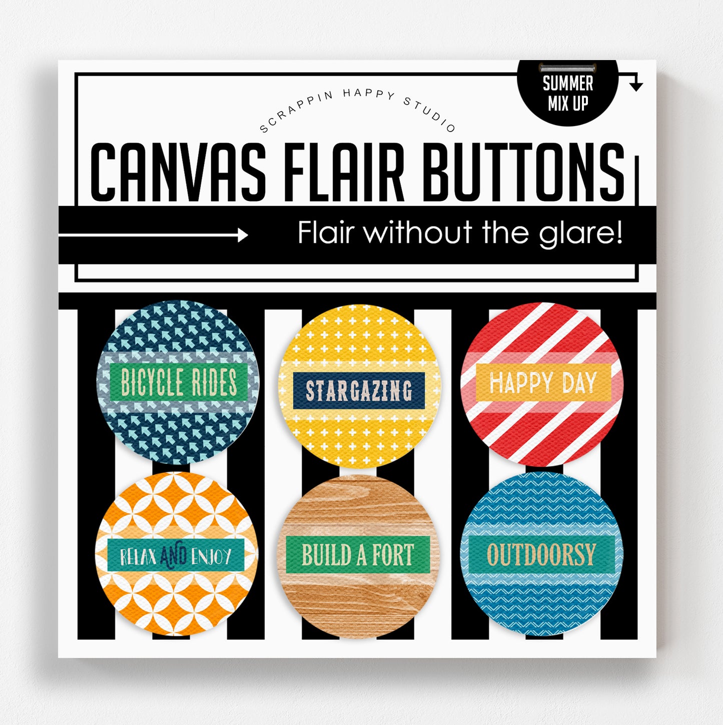 Summer Mix Up Canvas Flair