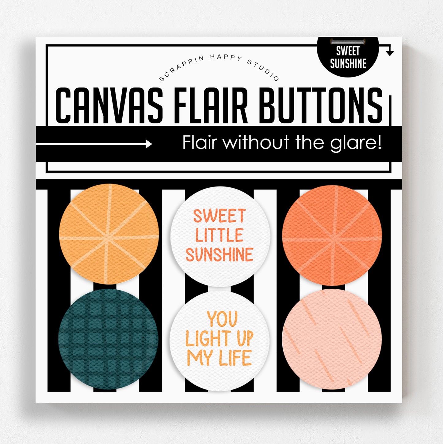 Sweet Little Sunshine Canvas Flair
