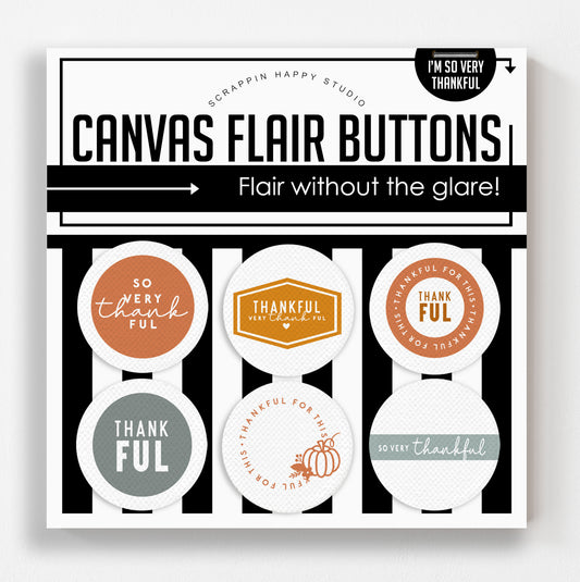So Very Thankful Canvas Flair