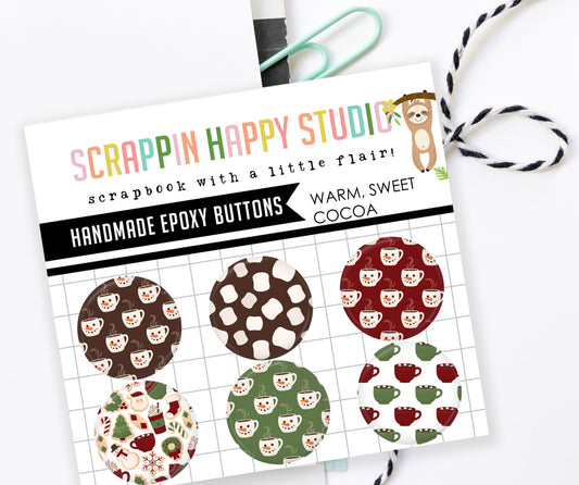 Warm, Sweet Cocoa Epoxy Flair