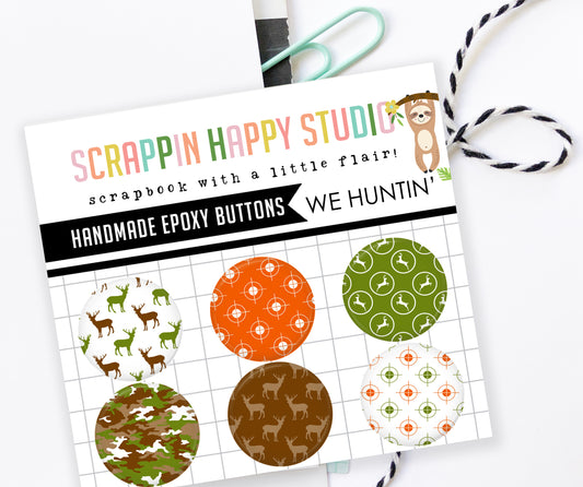 We Huntin' Epoxy Flair