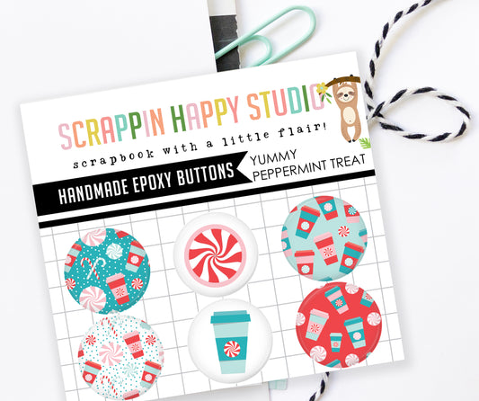 Yummy Peppermint Treat Epoxy Flair