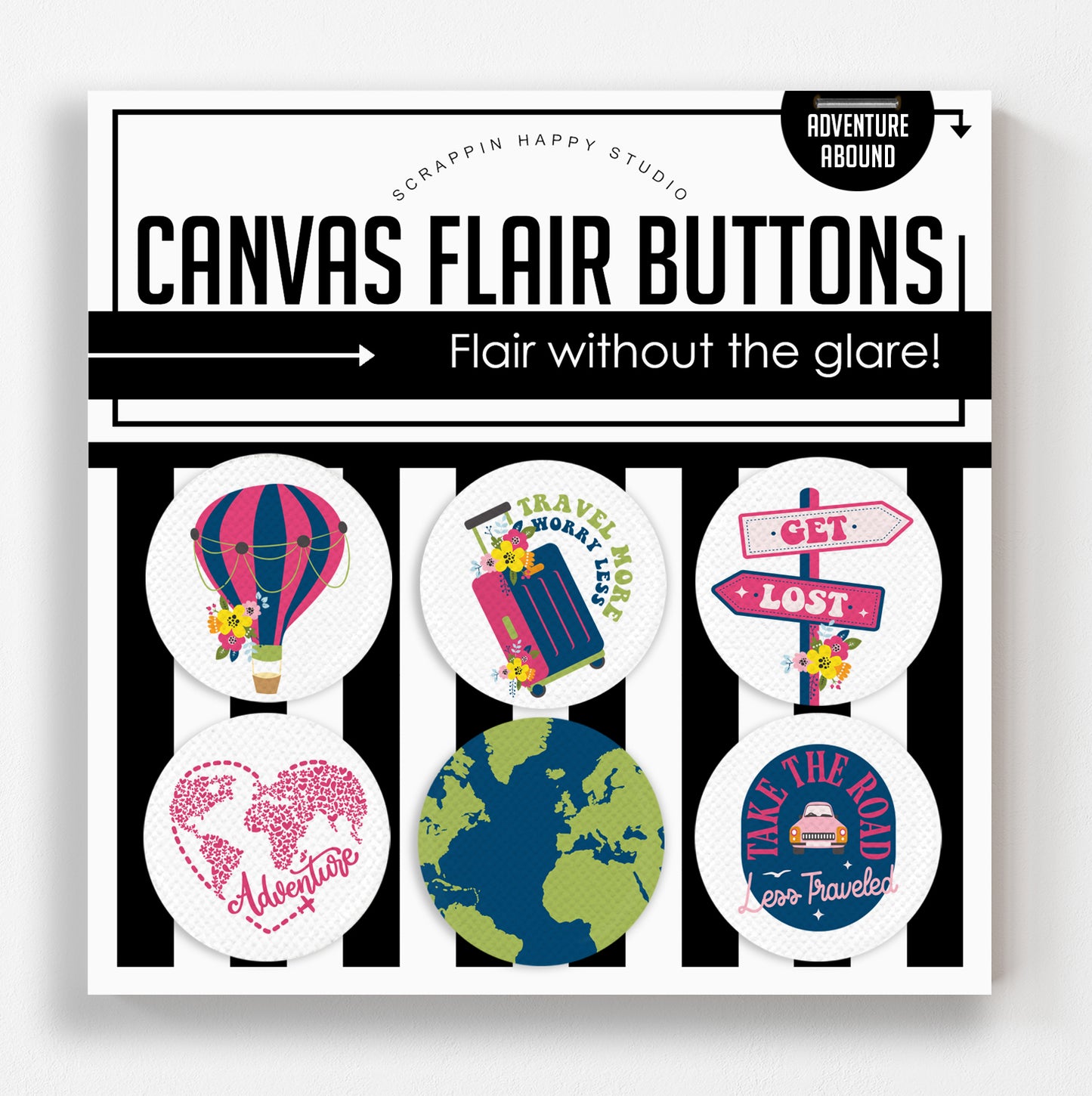 Adventure Abound Canvas Flair