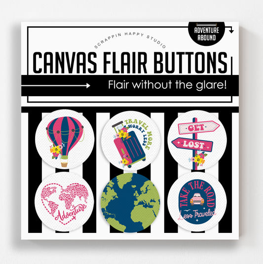 Adventure Abound Canvas Flair