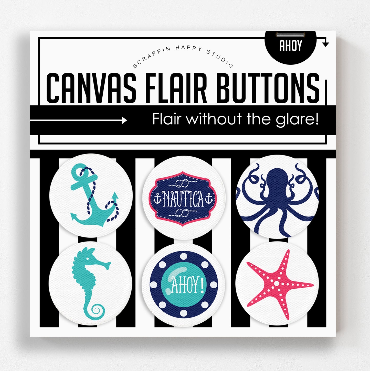 Ahoy Canvas Flair