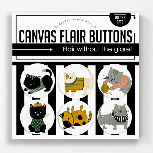 All The Cats Canvas Flair