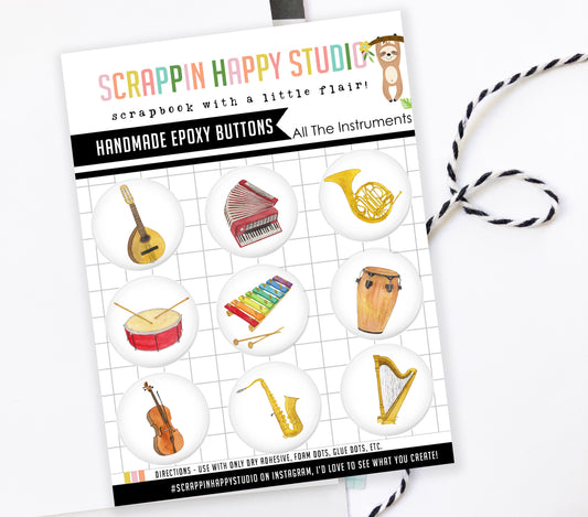 All The Instruments Epoxy Flair