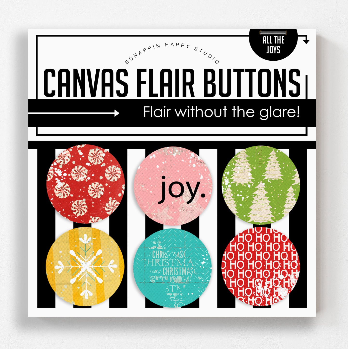 All The Joys Canvas Flair