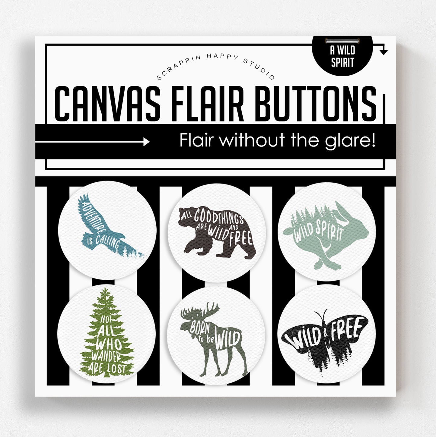 A Wild Spirit Canvas Flair