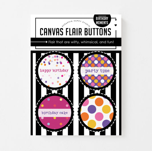 Birthday Moments Canvas Flair