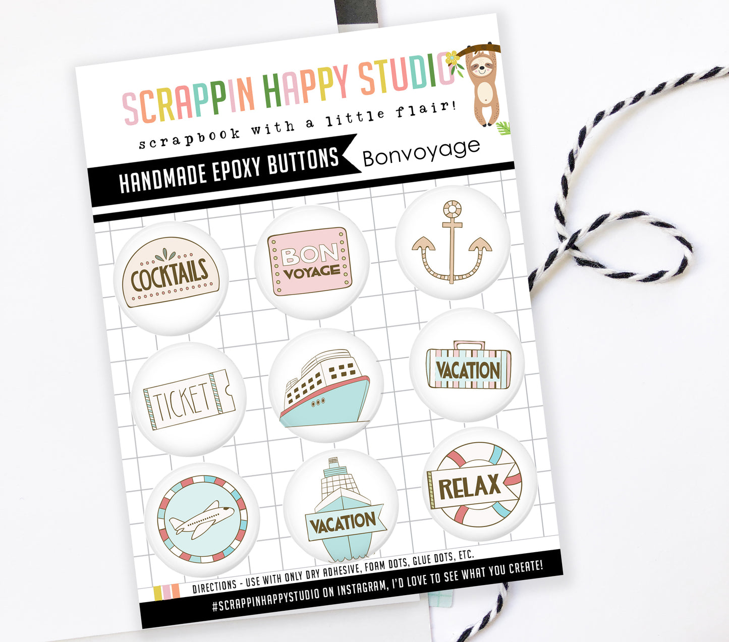 Bon voyage Epoxy Flair