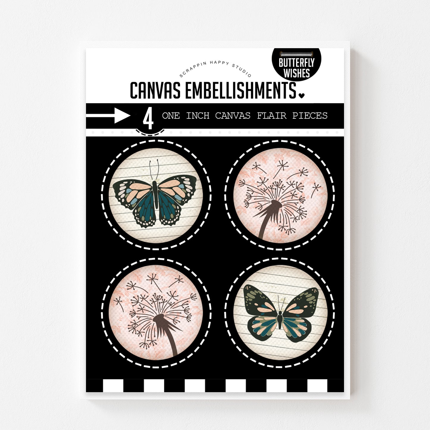 Butterfly Wishes Canvas Flair