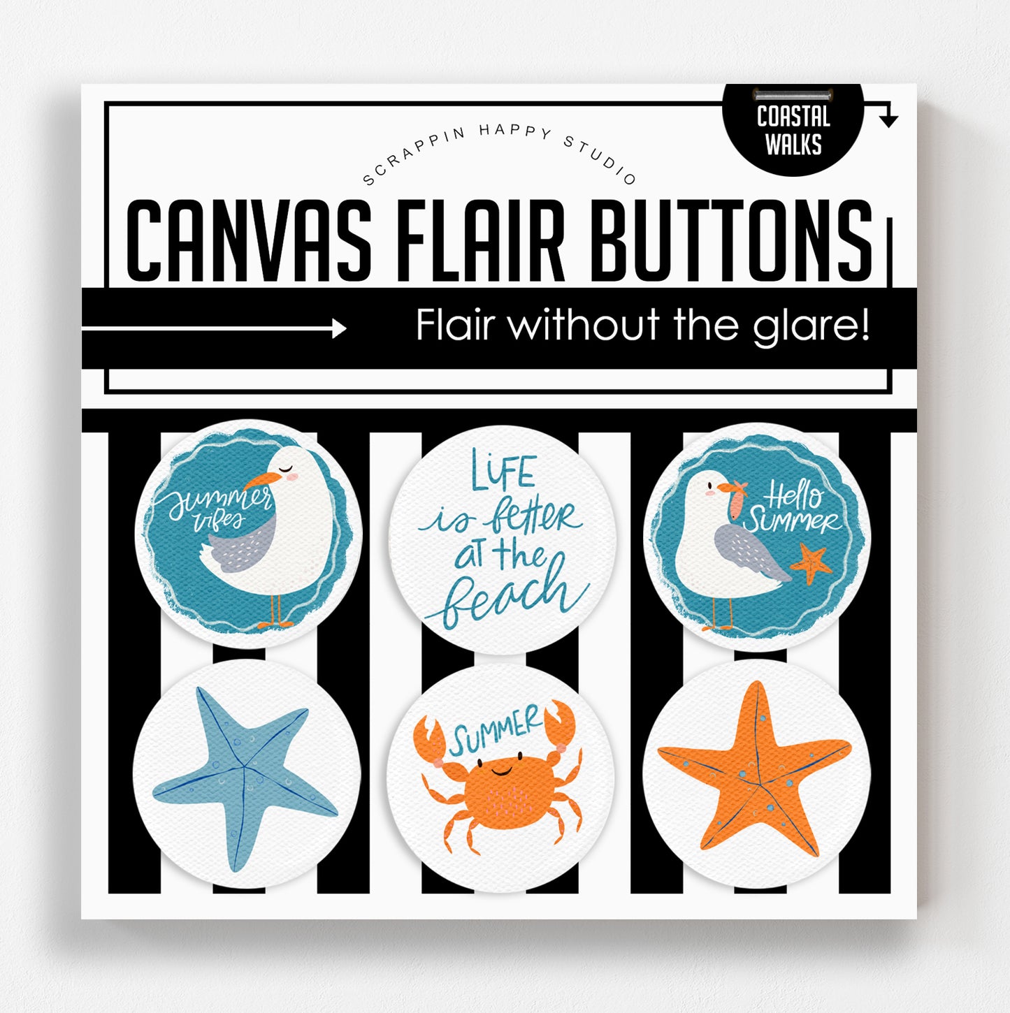 Coastal Walks Canvas Flair