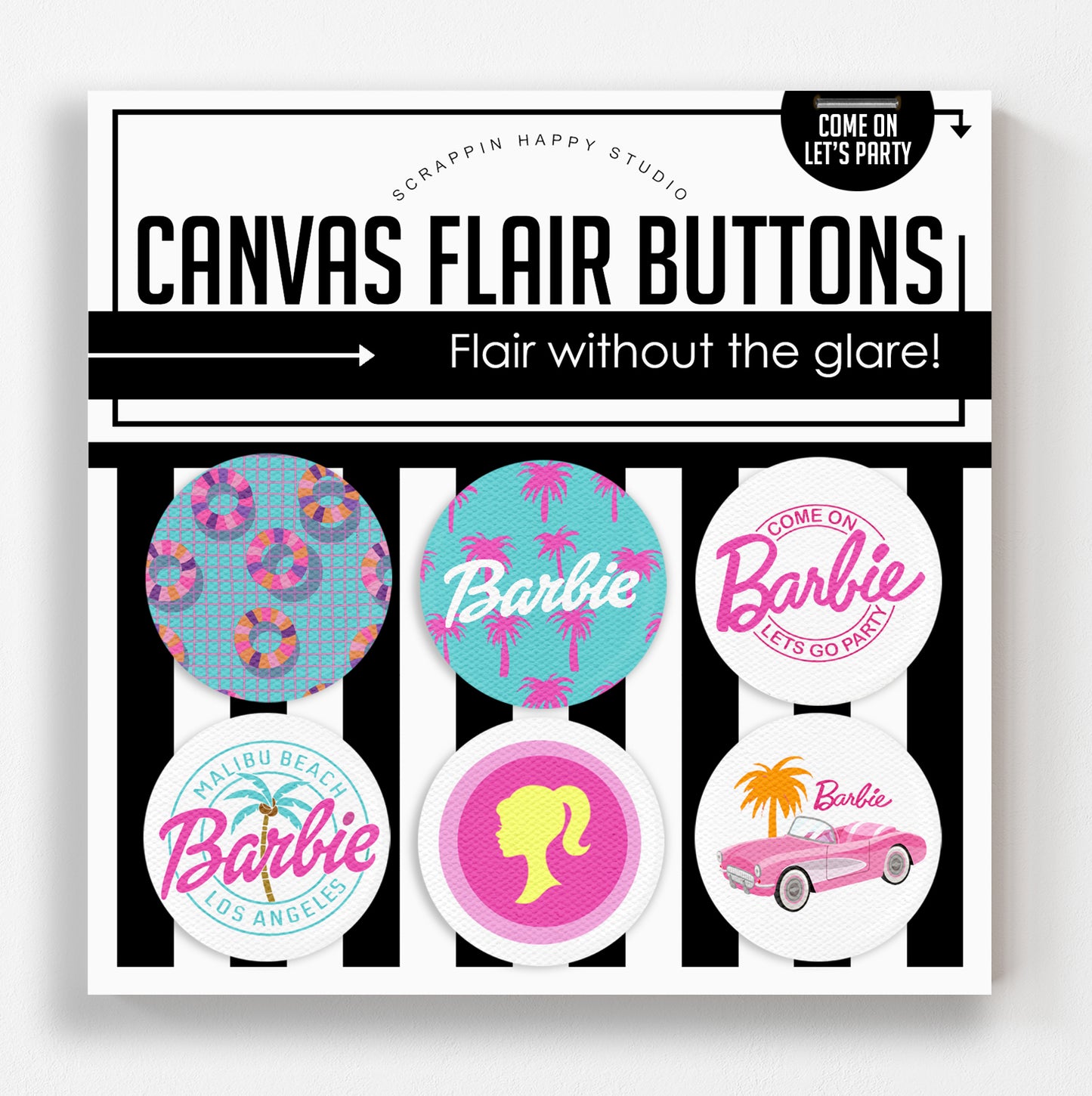 Come On Let's Go Canvas Flair