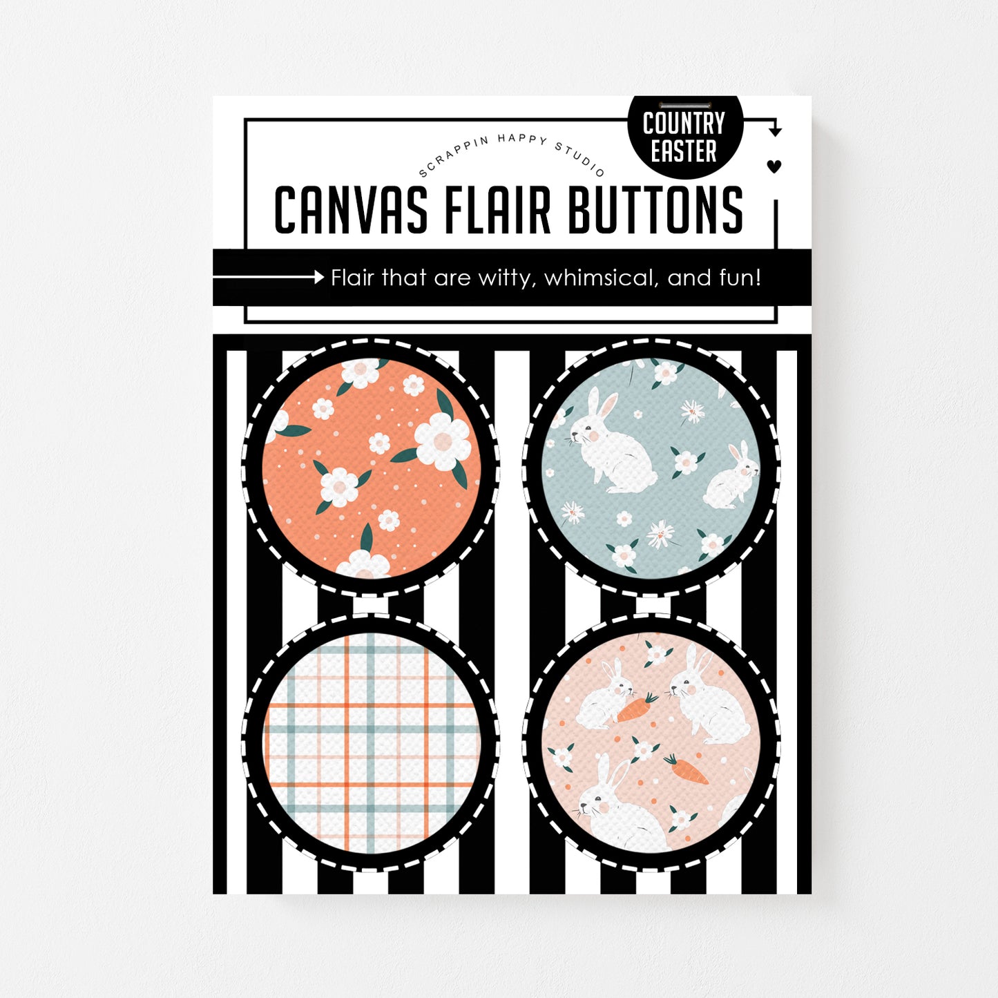 Country Easter Canvas Flair