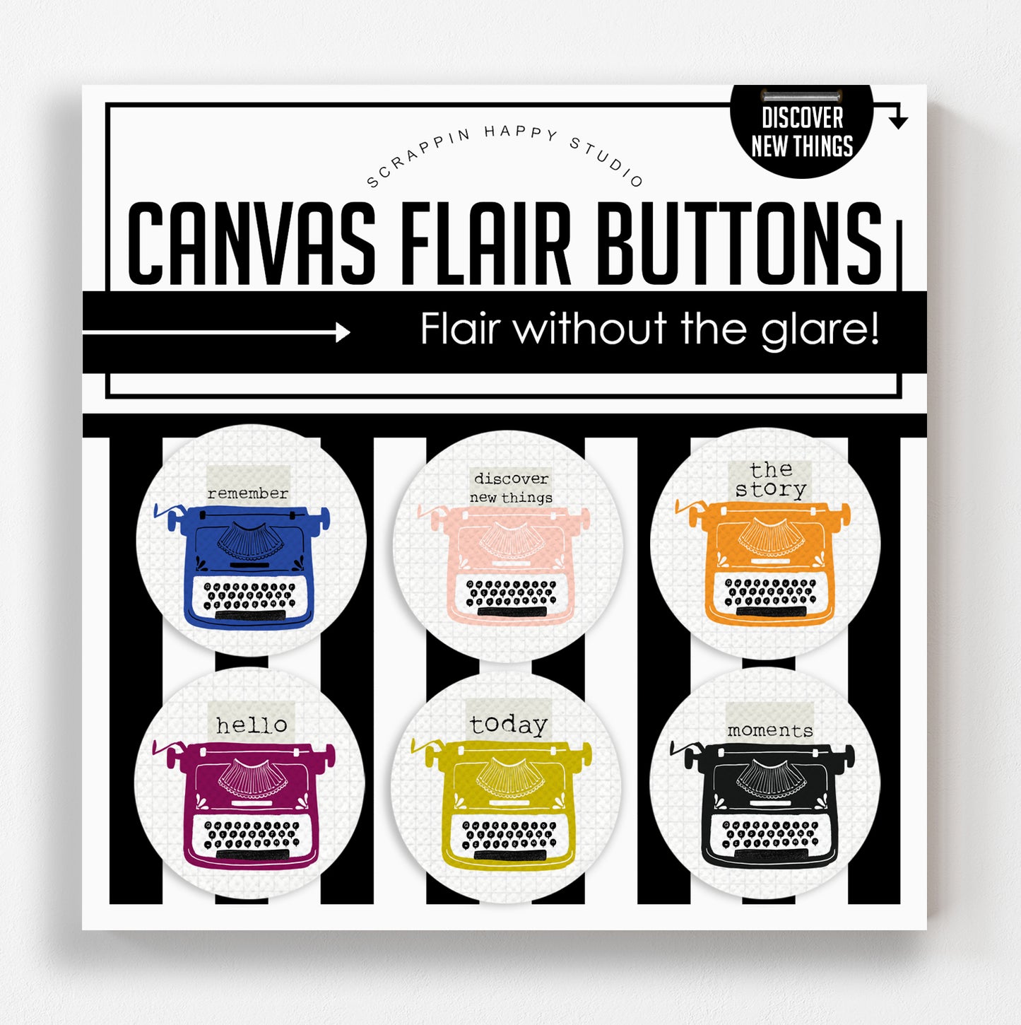 Discover New Things Canvas Flair