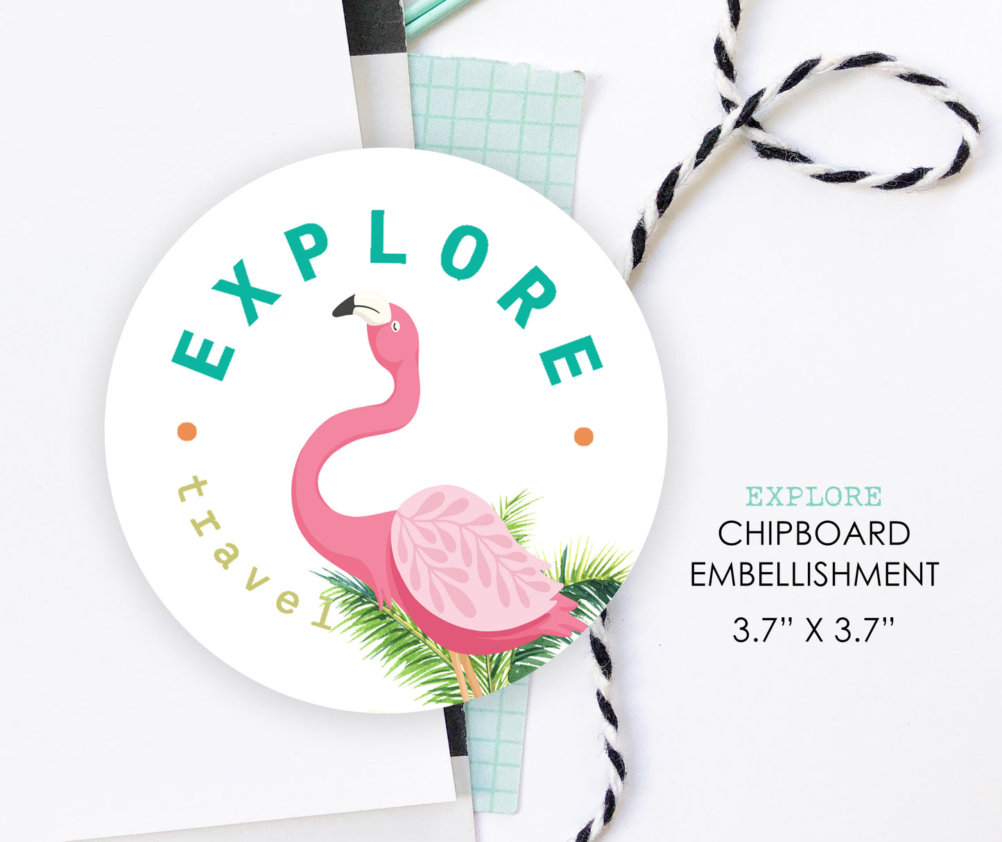 Explore Chipboard Round