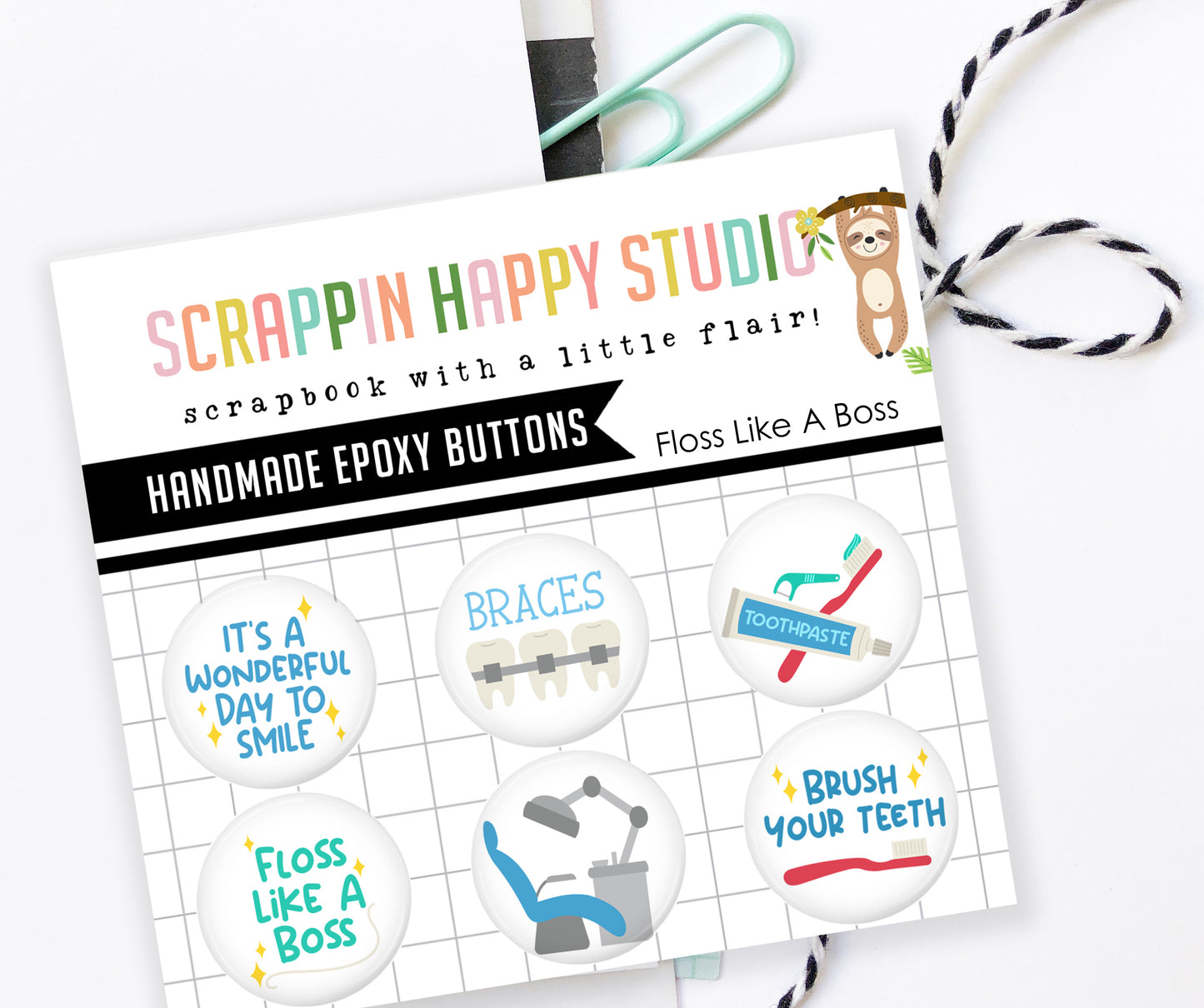 Floss Like A Boss Epoxy Flair