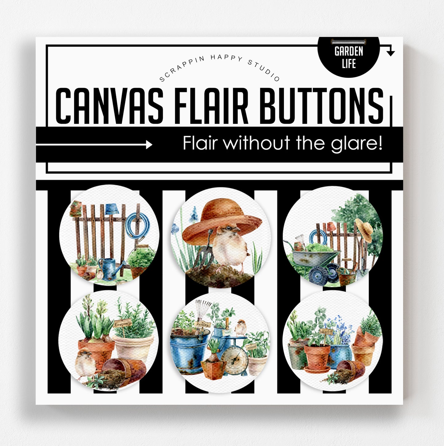 Garden Life Canvas Flair