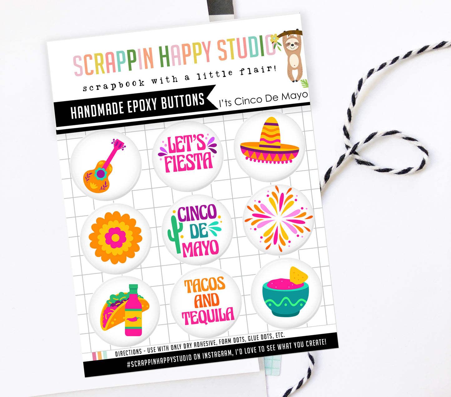 It's Cinco De Mayo Epoxy Flair