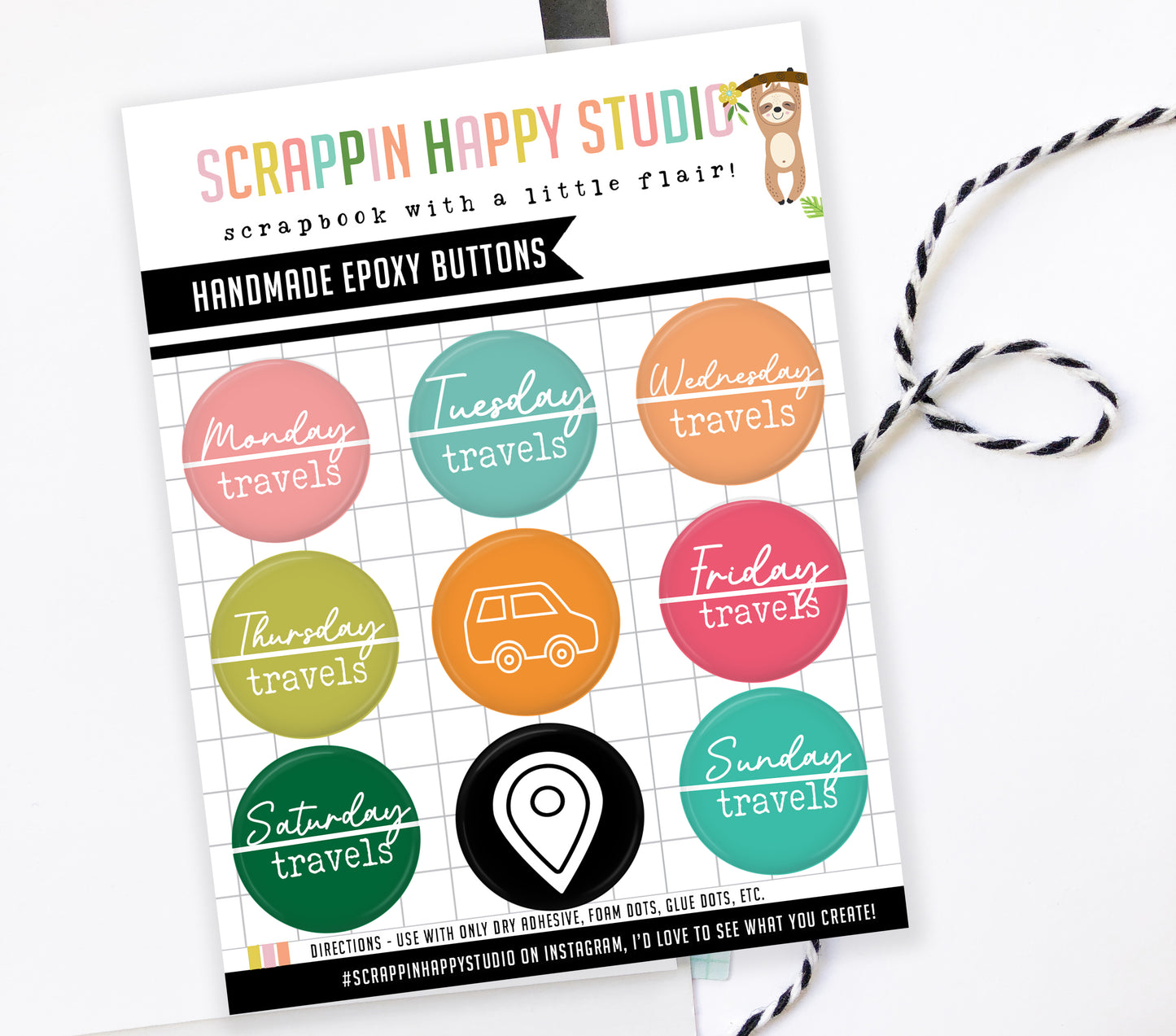 Travel Into Summer Deluxe Happy Mail Box