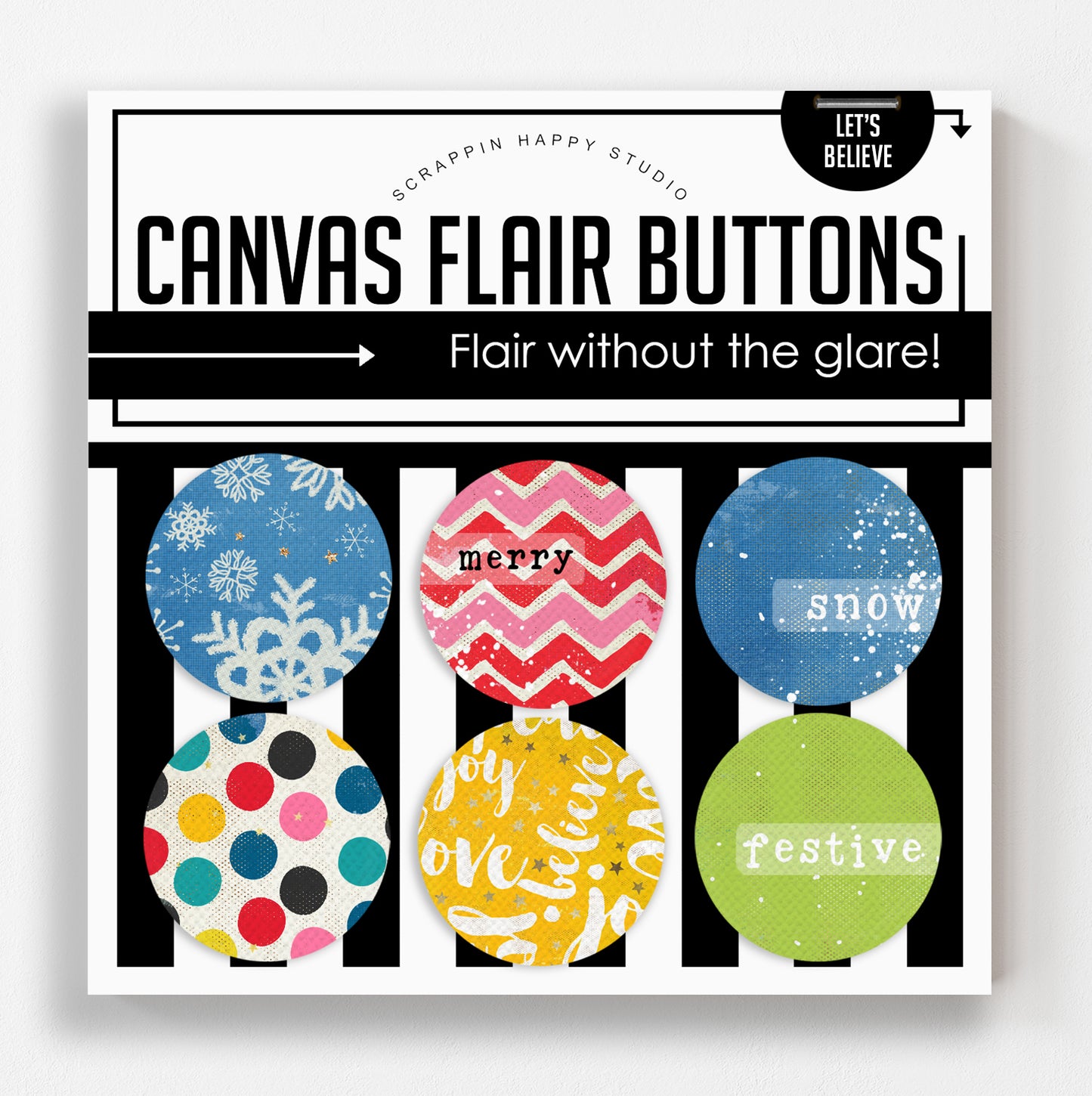 Let's Believe Canvas Flair