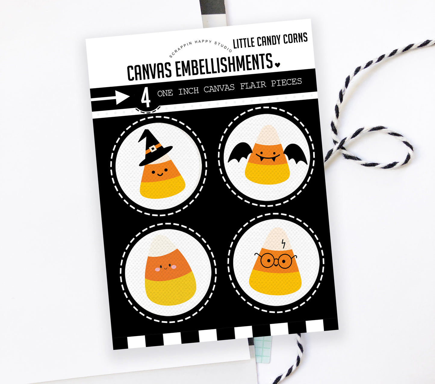 Little Candy Corns Canvas Flair