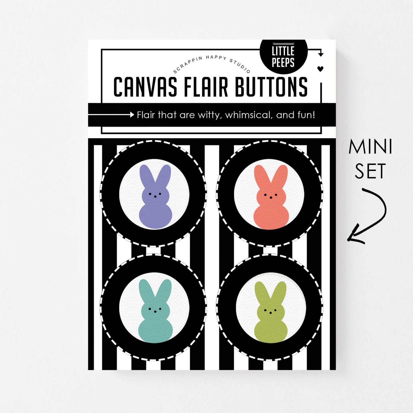 Little Peeps Canvas Flair