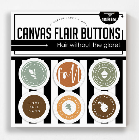 Love Autumn Days Canvas Flair