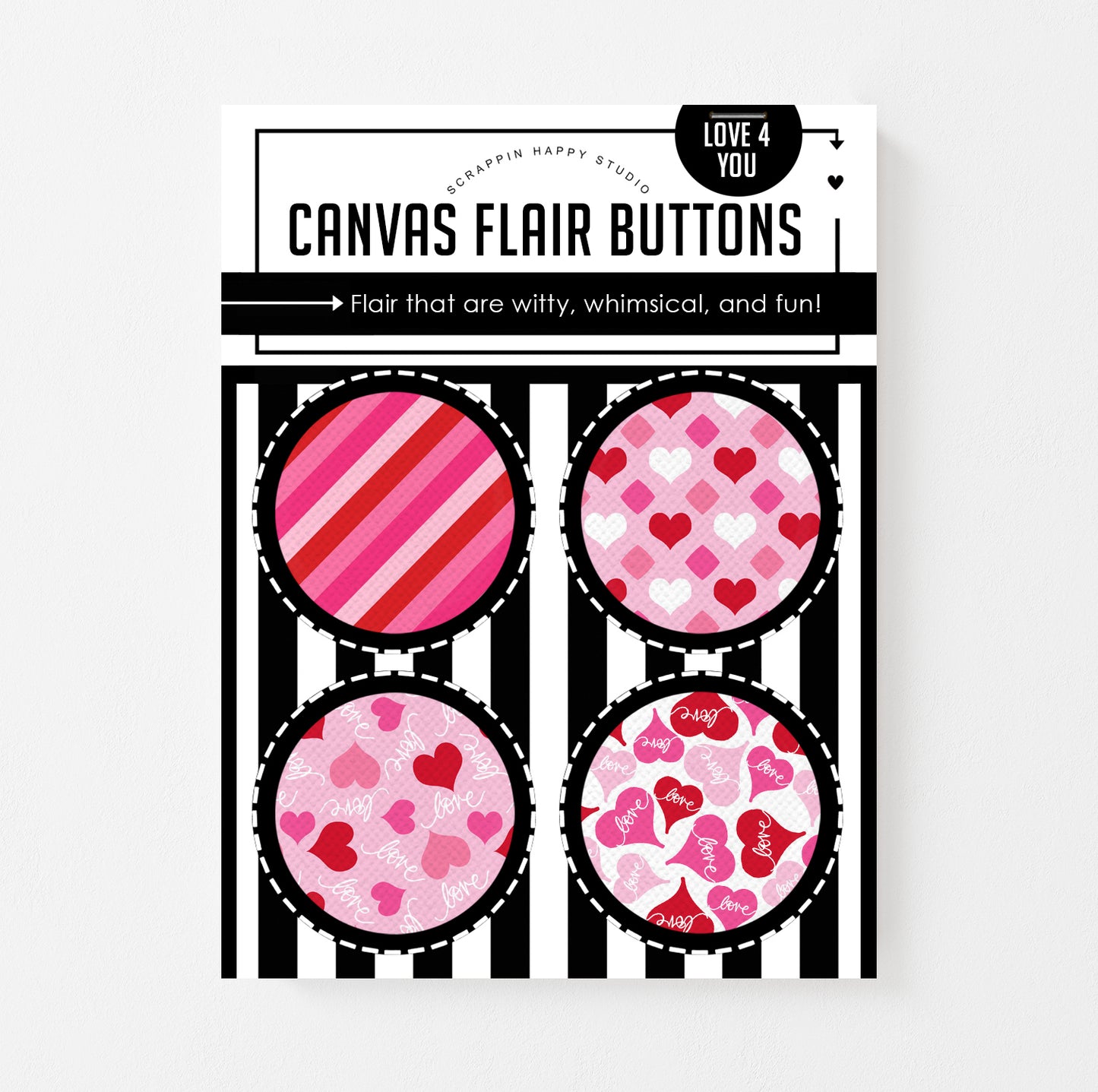 Love For You Canvas Flair