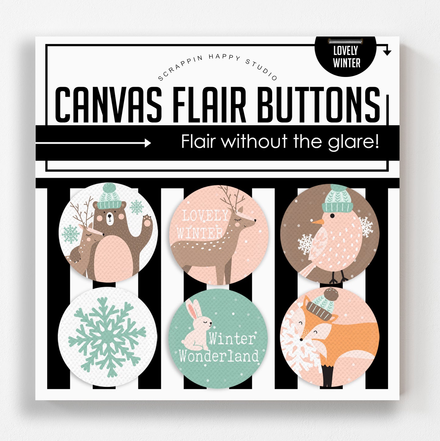 Lovely Winter Canvas Flair