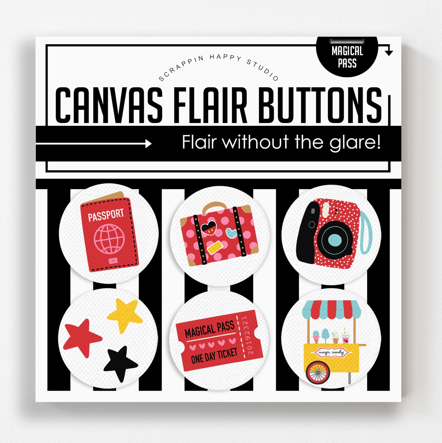 Magical Pass Canvas Flair