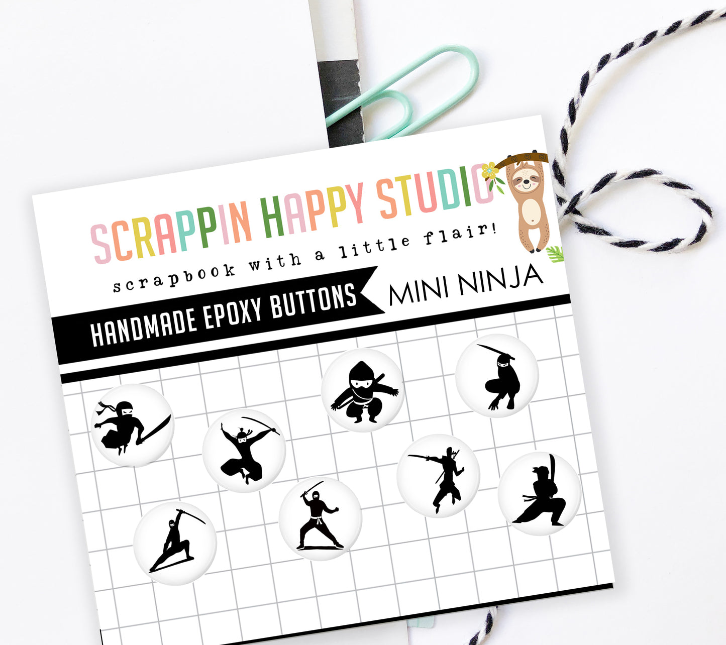 Mini Ninja Epoxy Flair