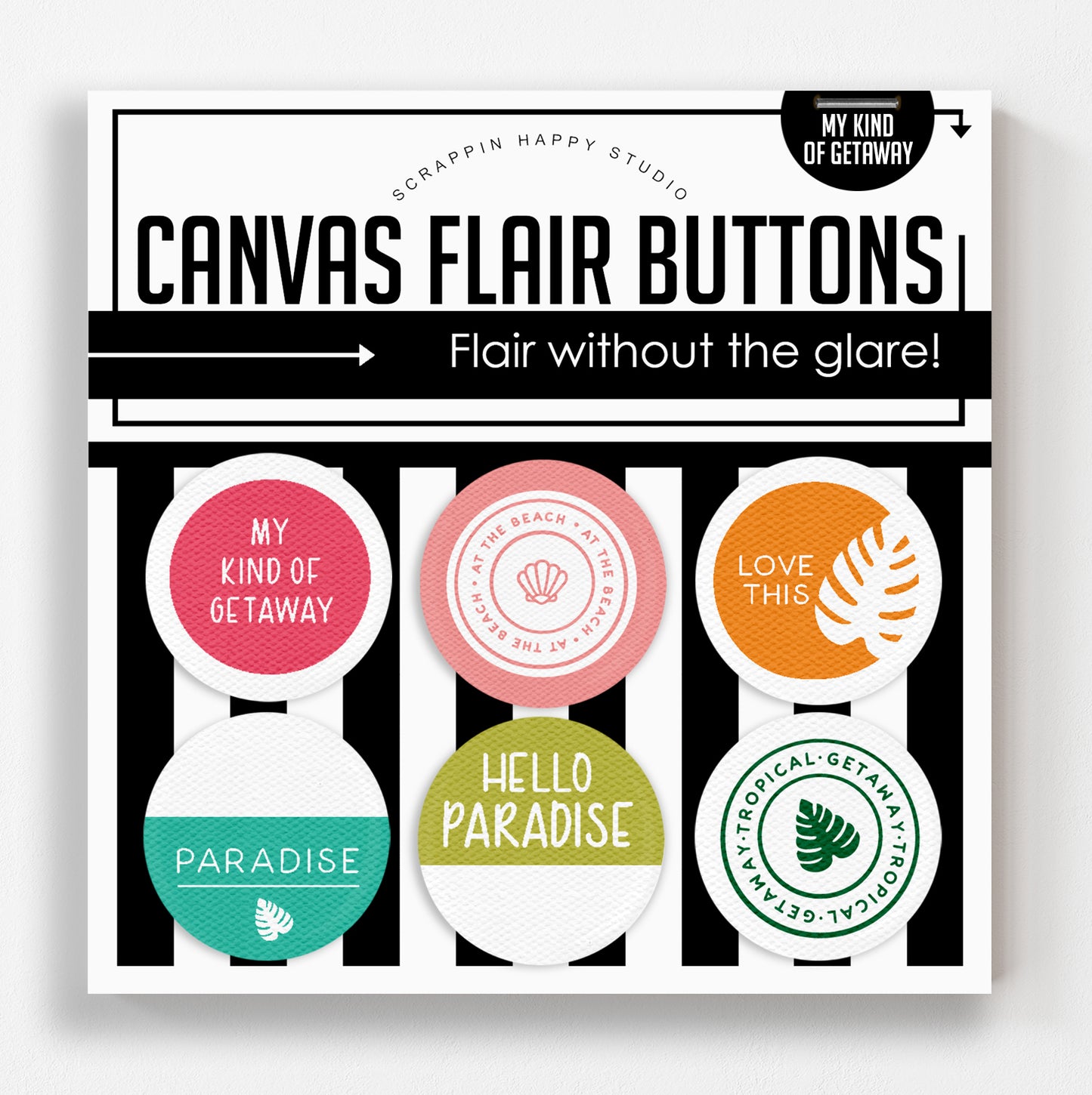 My Kind Of Getaway Canvas Flair