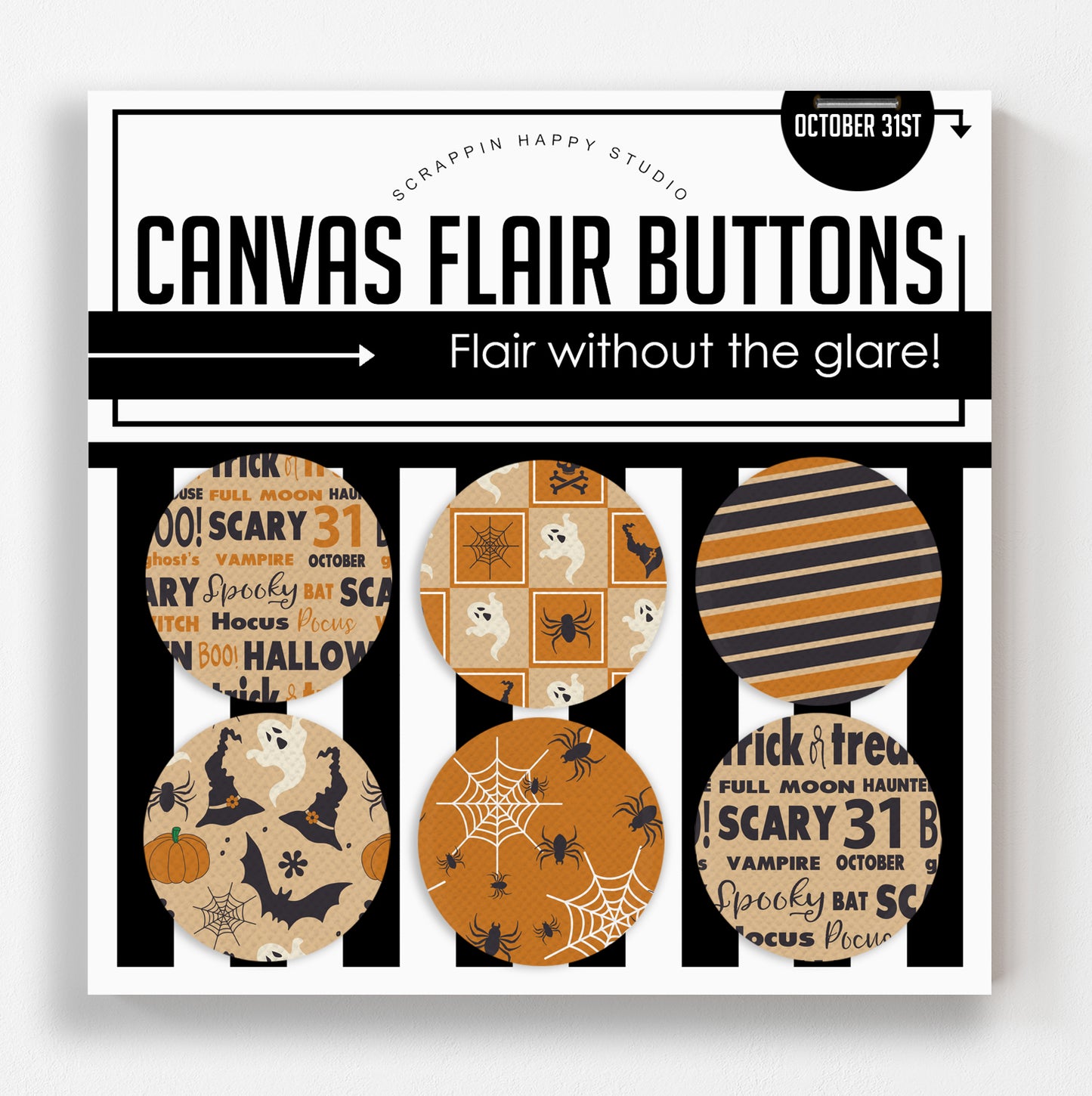 October 31st Canvas Flair
