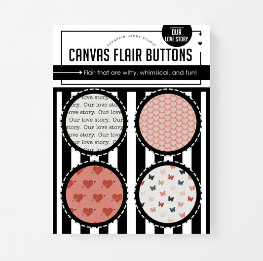 Our love Story Canvas Flair