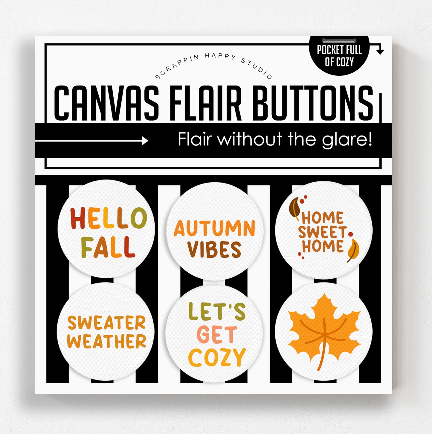 Pocket Full Of Cozy Canvas Flair