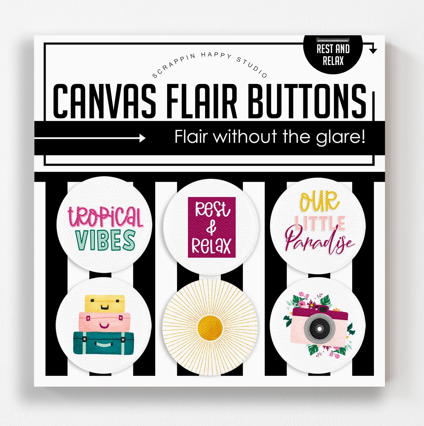 Rest And Relax Canvas Flair