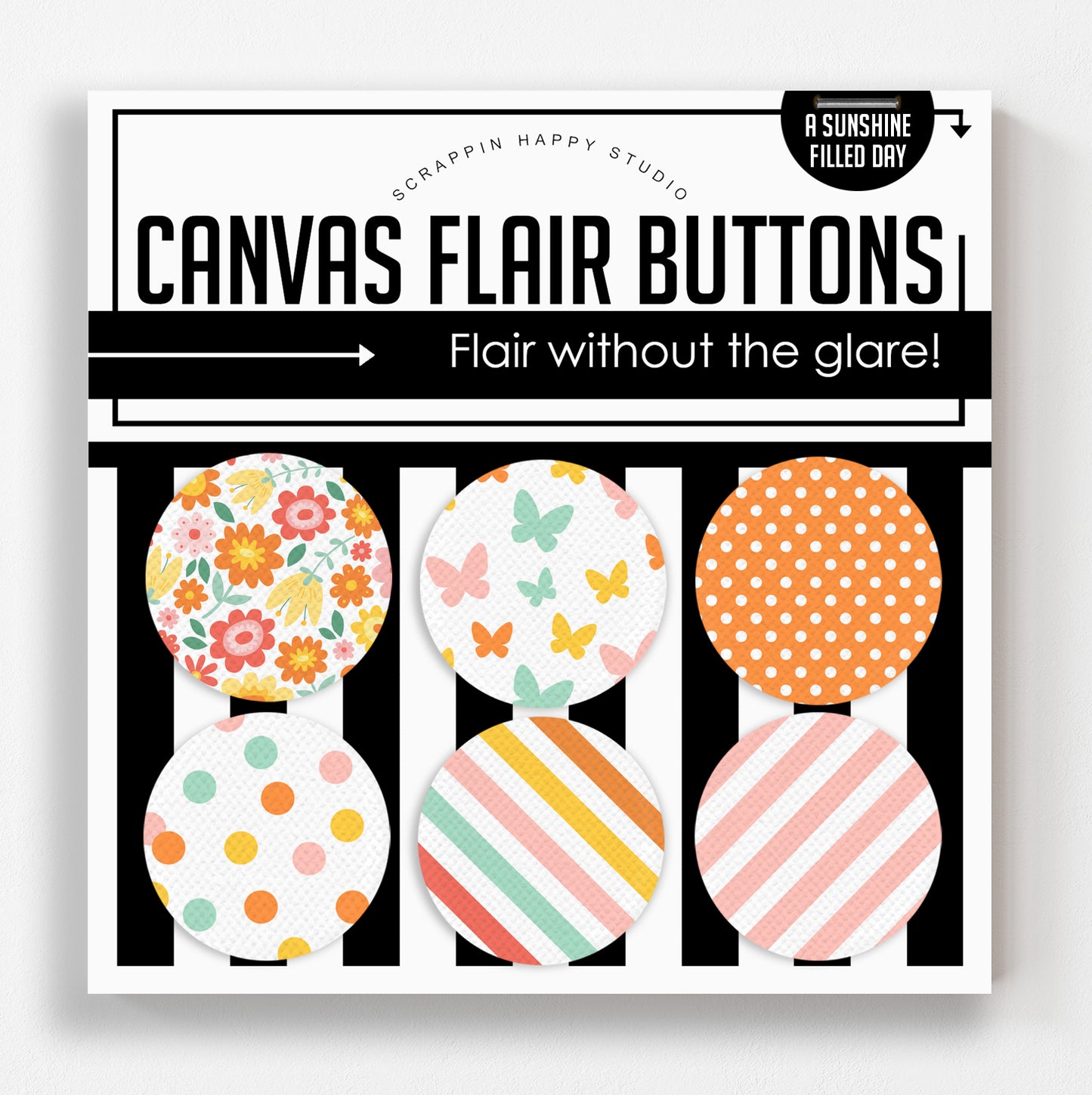 A Sunshine Filled Day Canvas Flair